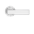 Karcher Design Torino Lever Set on Round 3-Piece Rose – US Pre-Bored (UER53Y)