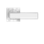 Karcher Design Torino Lever Set on Square 3-Piece Rose – US Pre-Bored (UERQ53Y)