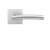 Karcher Design Madrid Lever Set on Square Plan Design Rose – US Pre-Bored (UEPLQ56)