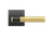 Karcher Design Studio Series 90A2 Lever Set on Square Plan Design Rose – US Pre-Bored (UEPLQ90A2)