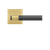 Karcher Design Studio Series 90B2 Lever Set on Square Plan Design Rose – US Pre-Bored (UEPLQ90B2)