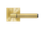 Karcher Design Studio Series 90B3 Lever Set on Square 3-Piece Rose – US Pre-Bored (UERQ90B3)