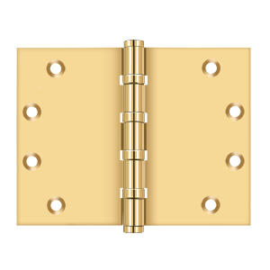 Deltana 4-1/2" x 6" Square Corner Hinge, Ball Bearing