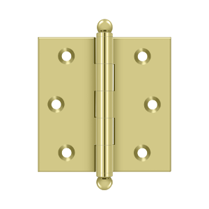 Deltana 2-1/2" x 2-1/2" Hinge, w/ Ball Tips