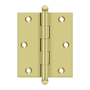 Deltana 3" x 2-1/2" Hinge, w/ Ball Tips