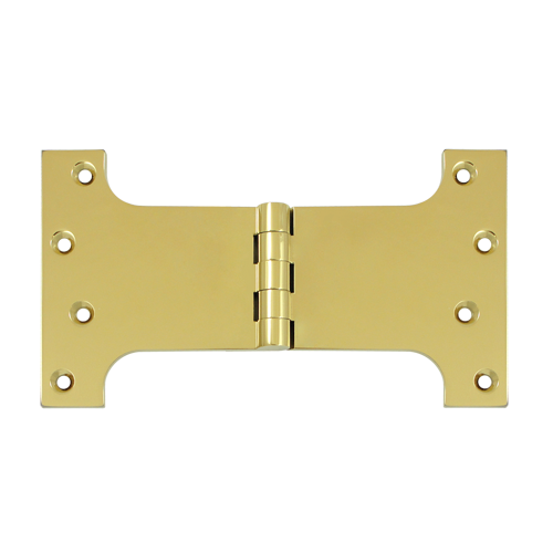 Deltana 4-1/2"X8" Parliament Hinge, Solid Brass, CR003