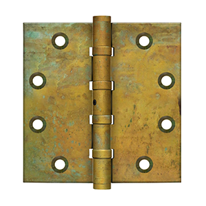 Deltana 4-1/2" x 4-1/2" Square Hinges, Ball Bearings (DSB45NBRT)