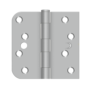 Deltana 4" x 4" x 5/8" x SQ Hinge, Security