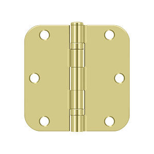 Deltana 3-1/2" x 3-1/2" x 5/8" Radius Hinge, Ball Bearing