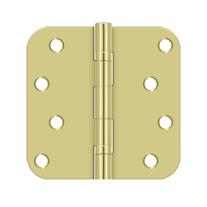 Deltana 4" x 4" x 5/8" Radius Hinge, Ball Bearings