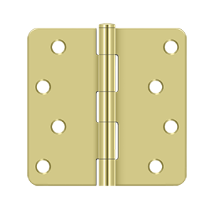 Deltana 4" x 4" x 1/4" Radius Hinge, Residential