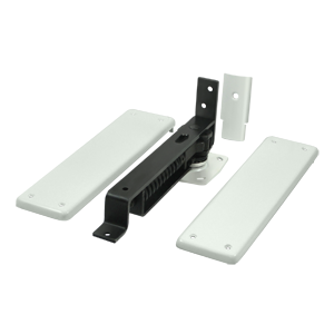 Deltana Spring Hinge, Double Action w/ Solid Brass Cover Plates
