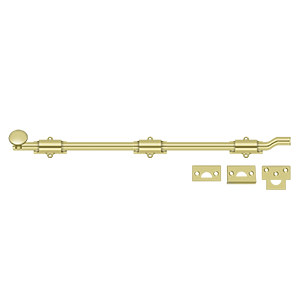Deltana 18" Surface Bolt w/ Off-set, HD