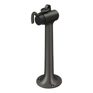 Deltana Floor Mount, 8" Bumper w/ Hook