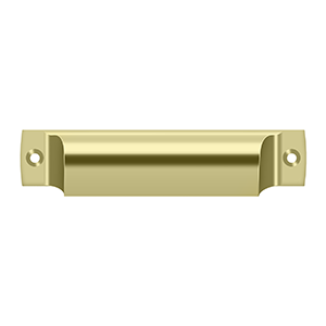 Deltana Rectangular Shell Pull 4"