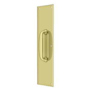 Deltana Push Plate w/ Handle 3-1/2" x 15 " - Handle 5-1/4"