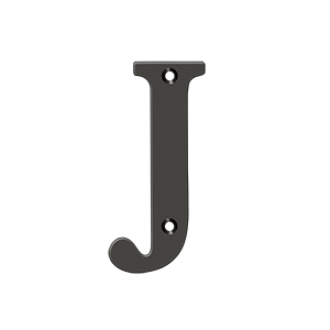 Deltana 4" Residential Letter J – Letters & Numbers