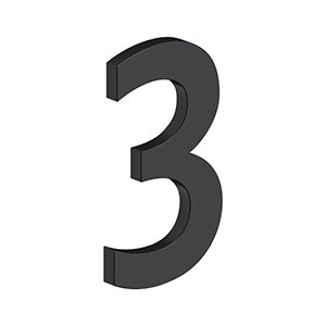 Deltana 4" Number 3, B Series With Risers, Stainless Steel