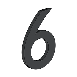 Deltana 4" Number 6, B Series With Risers, Stainless Steel