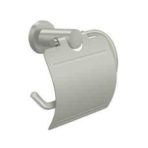Deltana Toilet Paper Holder Single Post w/Cover, BBN Series
