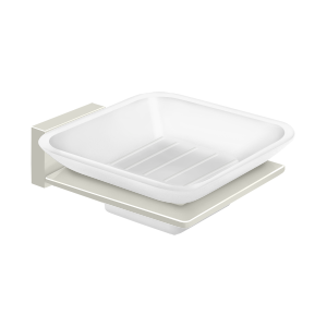 Deltana Frosted Glass Soap Dish, 55D Series