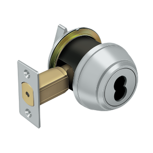 Deltana Single Deadbolt IC Core Non CYL GR1