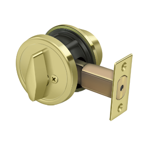 Deltana Single Deadbolt GR2 w/ 2-3/4" Backset – Grade 2, Standard