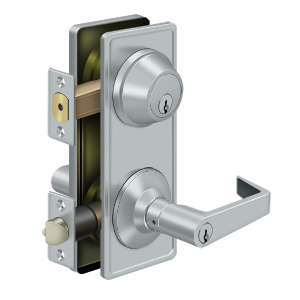 Deltana Intercon. Lock GR2, Entry w/ Claredon Lever – Grade 2, Standard