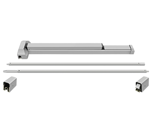 Deltana Panic Device Rim 36" w/Vertical Rod UL 3 Hours Fire-Rated – Exit Devices and Trims