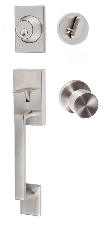 Sure-Loc Köln Solid Brass Handleset