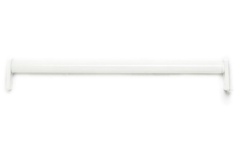 Sure-Loc 48" - 72" Adjustable Closet Rod, White