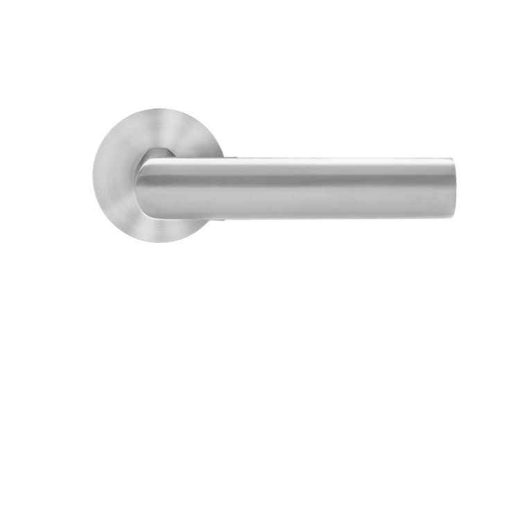 Karcher Design Iceland Lever on Round Plan Design Rose – Custom-Bored Trim (EPL14)