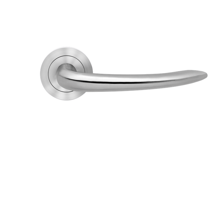 Karcher Design Jersey Lever on Round 3-Piece Rose – Custom-Bored Trim (ER19)