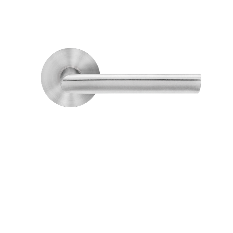 Karcher Design Cyprus Lever on Round Plan Design Rose – Custom-Bored Trim (EPL29)