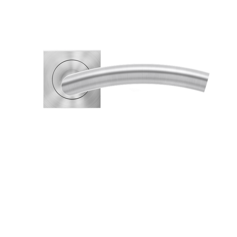 Karcher Design Corsica Lever on Square 3-Piece Rose – Custom-Bored Trim (ERQ30)