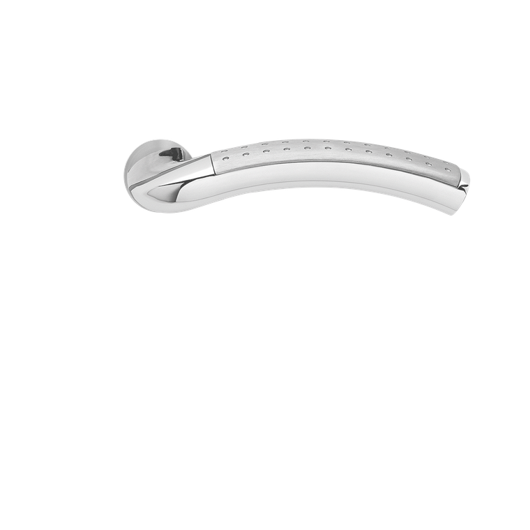 Karcher Design Phoenix Lever on Round Mini Rose – Custom-Bored Trim (ERI40)