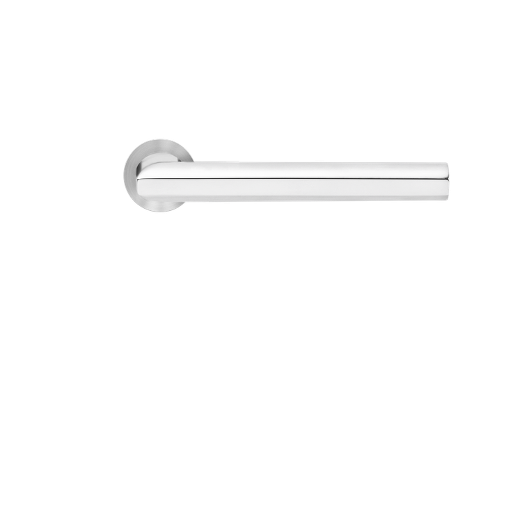 Karcher Design Porto Lever on Round Mini Rose – Custom-Bored Trim (ERI43)
