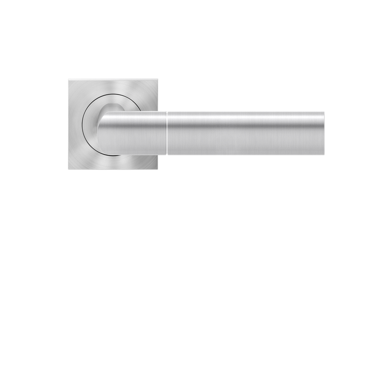 Karcher Design Oregon Lever on Square 3-Piece Rose – Custom-Bored Trim (ERQ48)