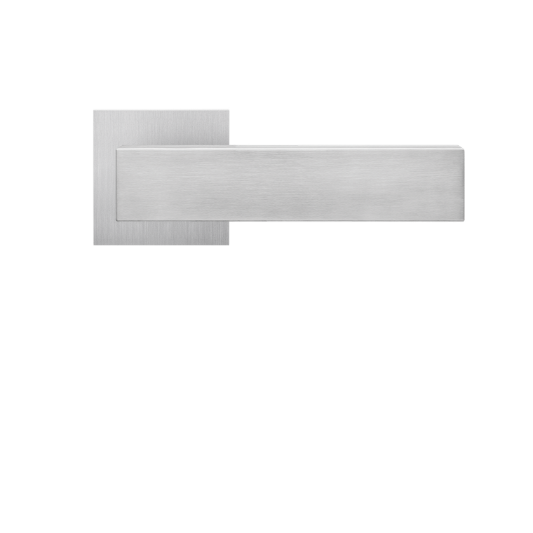 Karcher Design Milano Lever on Square Plan Design Rose – Custom-Bored Trim (EPLQ52)
