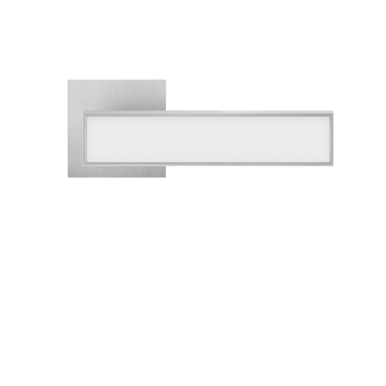 Karcher Design Torino Lever on Square Plan Design Rose – Custom-Bored Trim (EPLQ53Y)