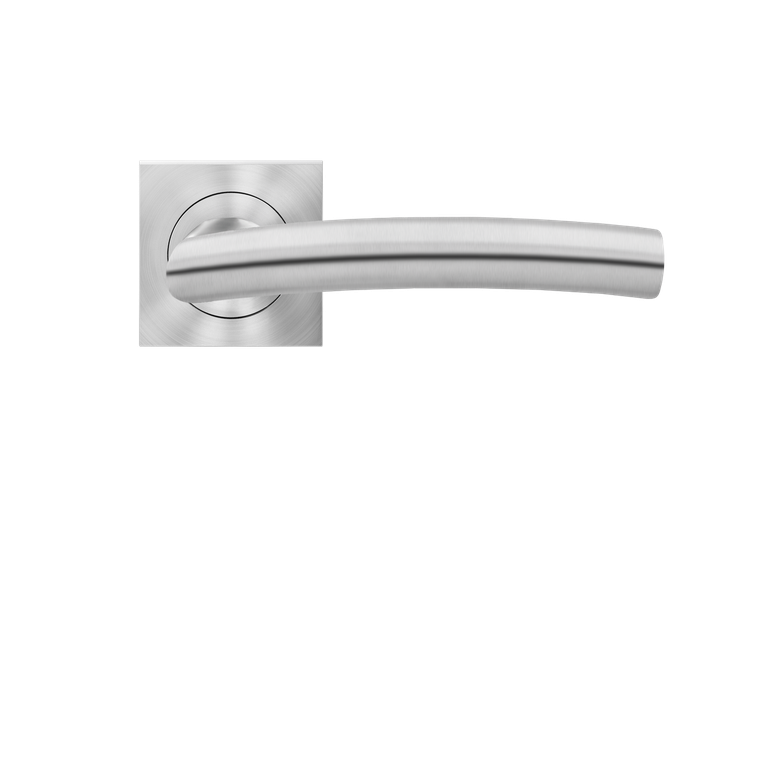 Karcher Design Madrid Lever on Square 3-Piece Rose – Custom-Bored Trim (ERQ56)