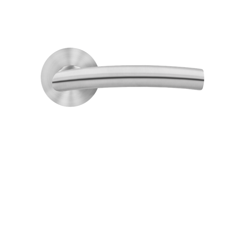 Karcher Design Madrid Lever on Round Plan Design Rose – Custom-Bored Trim (EPL56)