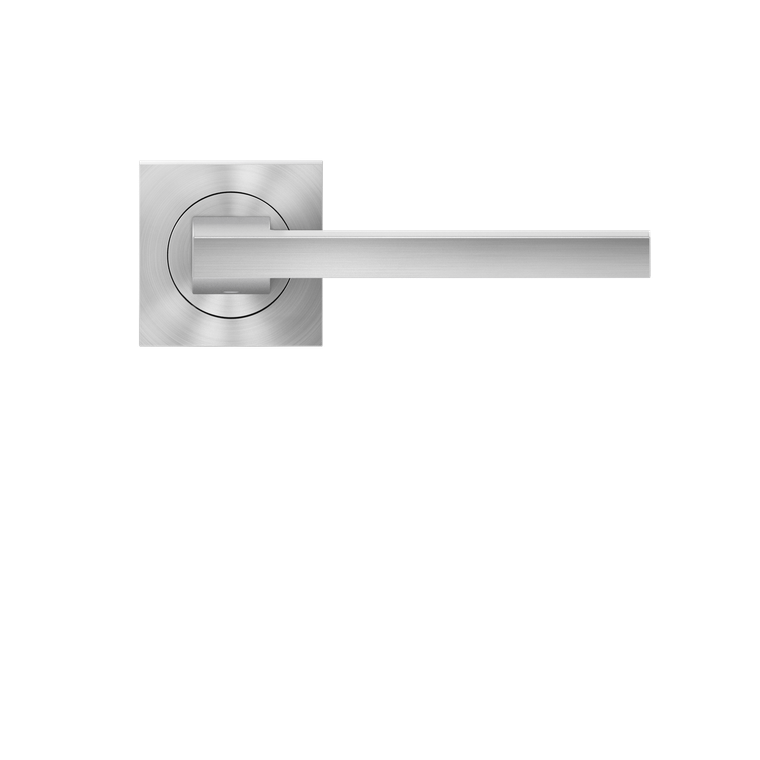 Karcher Design Boston Lever on Square 3-Piece Rose – Custom-Bored Trim (ERQ58)