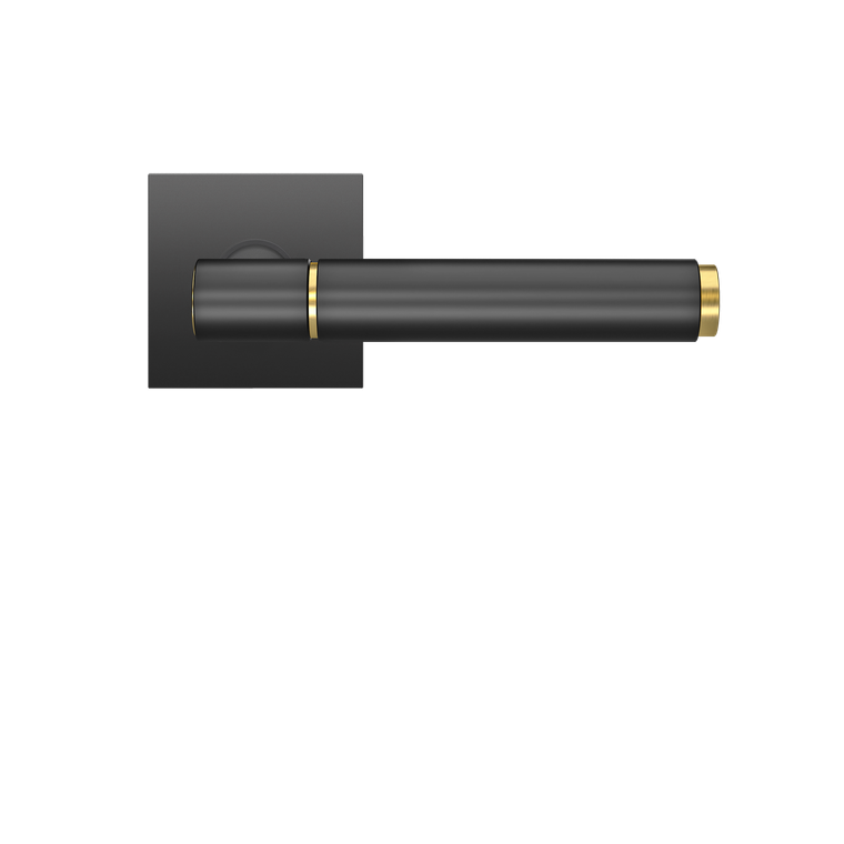 Karcher Design Studio Series 90A3 Lever on Square Plan Design Rose – Custom-Bored Trim (EPLQ90A3)