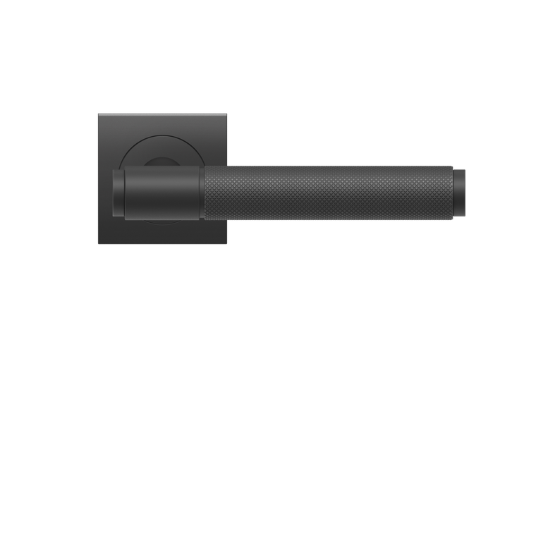 Karcher Design Studio Series 90B Lever on Square 3-Piece Rose – Custom-Bored Trim (ERQ90B)