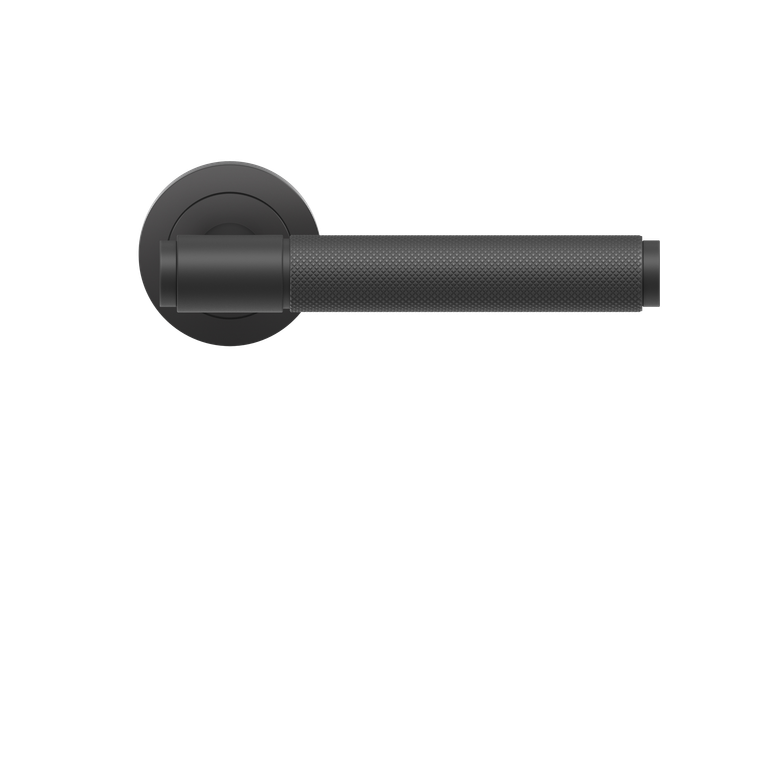 Karcher Design Studio Series 90B Lever on Round 3-Piece Rose – Custom-Bored Trim (ER90B)