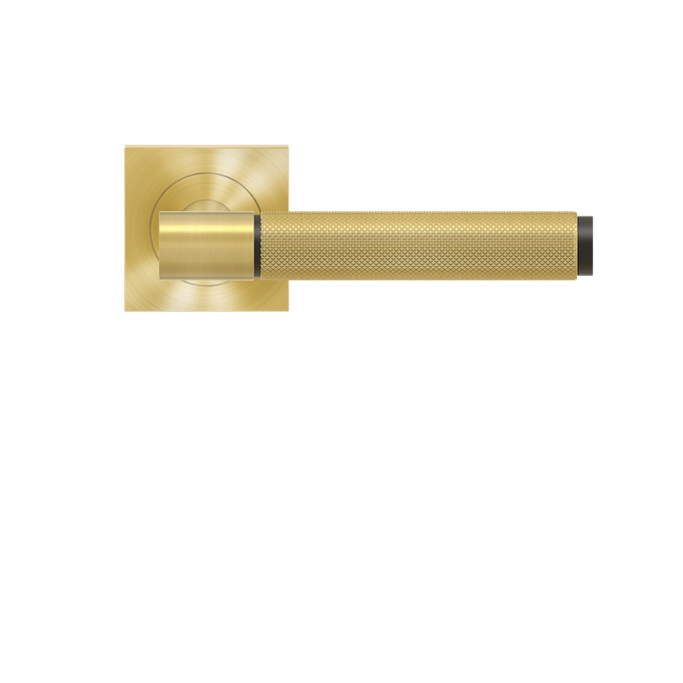 Karcher Design Studio Series 90B3 Lever on Square 3-Piece Rose – Custom-Bored Trim (ERQ90B3)