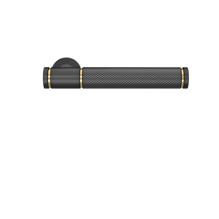 Karcher Design Studio Series D1 Lever on Round Mini Rose – Custom-Bored Trim (ERI90D1)