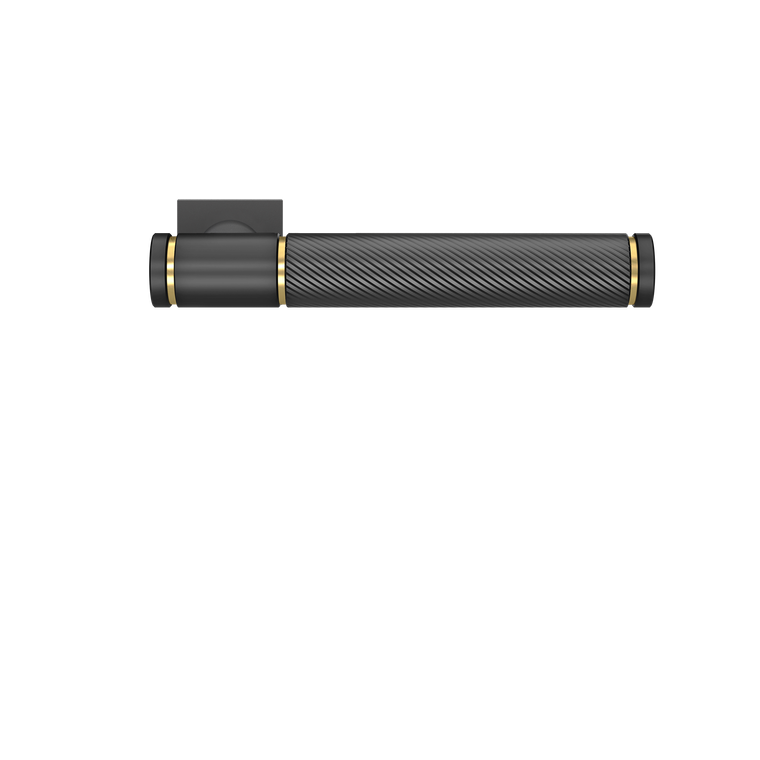 Karcher Design Studio Series D1 Lever on Square Mini Rose – Custom-Bored Trim (ERIQ90D1)