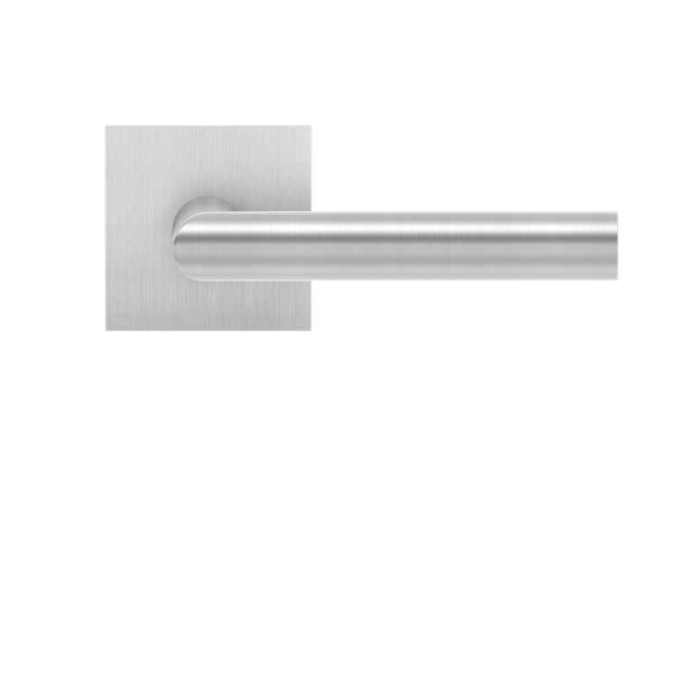 Karcher Design Rhodos XL Lever Set on Square Plan Design Rose – US Pre-Bored (UEPLQ18)